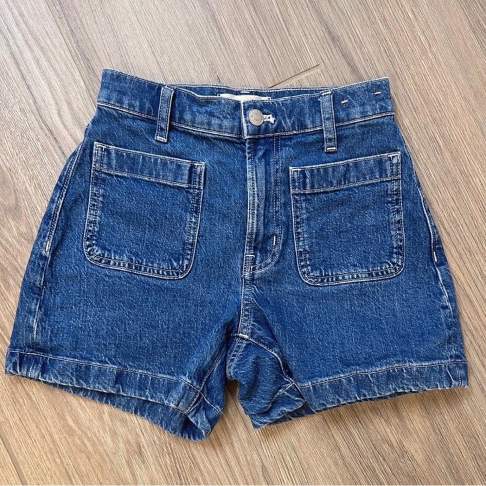 High Rise Sailor Shorts